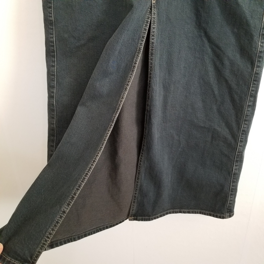 NWT Universal Thread Black Denim Dress Size 6 - Picture 4 of 9